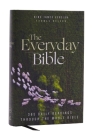 Kjv, the Everyday Bible, Hardcover, Red Letter, Comfort Print: 365 Daily Readings Through the Whole Bible By Thomas Nelson Cover Image