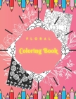Floral Coloring Book: Secret Garden Featuring Flowers, Vases, Bunches, and a Variety of Flower Designs By Rose Gold Cover Image