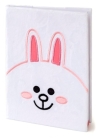 Line Friends Plush Notebook (Cony) By Line Friends Cover Image