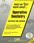 OPERATIVE DENTISTRY: Passbooks Study Guide (Test Your Knowledge Series (Q)) By National Learning Corporation Cover Image