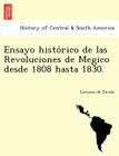 Ensayo histórico de las Revoluciones de Megico desde 1808 hasta 1830. Cover Image