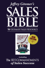 Jeffrey Gitomer's the Sales Bible: The Ultimate Sales Resource By Jeffrey Gitomer Cover Image