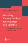 Boundary Element Methods for Engineers and Scientists: An Introductory Course with Advanced Topics Cover Image
