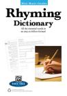 Mini Music Guides -- Rhyming Dictionary: All the Essential Words in an Easy-To-Follow Format! By Kevin M. Mitchell Cover Image
