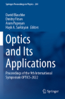 Optics and Its Applications: Proceedings of the 9th International Symposium Optics-2022 (Springer Proceedings in Physics #281) Cover Image