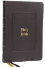 KJV Holy Bible: Large Print Thinline, Black Leathersoft, Red Letter, Comfort Print: King James Version: Holy Bible, King James Version By Thomas Nelson Cover Image