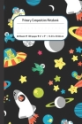 Rocket Ship Primary Composition Notebook: Rocket Ship Draw and Write Dashed Midline School Exercise Book - 120 Story Pages By On Mission Publications Cover Image