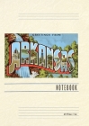 Vintage Lined Notebook Greetings from Arkansas Cover Image