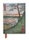 Hiroshige: Meguro (Foiled Journal) (Flame Tree Notebooks #45) Cover Image