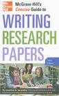 McGraw-Hill's Concise Guide to Writing Research Papers (Perfect Phrases) Cover Image
