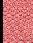 Japanese Writing Practice Book: Kanji Practice Notebook Red Pattern Composition Book Genkouyoushi Paper for Notetaking & Lettering Kanji / Kana Charac By Nifty Prints Cover Image