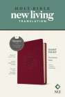 NLT Personal Size Giant Print Bible, Filament-Enabled Edition (Leatherlike, Aurora Cranberry, Red Letter) By Tyndale (Created by) Cover Image