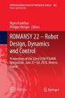 Romansy 22 - Robot Design, Dynamics and Control: Proceedings of the 22nd Cism Iftomm Symposium, June 25-28, 2018, Rennes, France (CISM International Centre for Mechanical Sciences #584) Cover Image