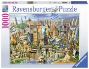 World Landmarks 1000 PC Puzzle By Ravensburger (Created by) Cover Image