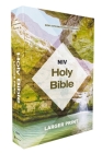 Niv, Holy Bible, Larger Print, Economy Edition, Paperback, Teal/Tan, Comfort Print By Zondervan Cover Image