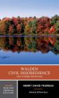 Walden / Civil Disobedience / and Other Writings (Norton Critical Editions) By Henry David Thoreau, William Rossi (Editor) Cover Image