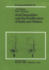 Acid Deposition and the Acidification of Soils and Waters (Lecture Notes in Statistics #59) Cover Image