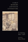 Early Modern Japanese Literature: An Anthology, 1600-1900 (Translations from the Asian Classics) Cover Image