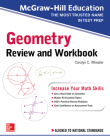 McGraw-Hill Education Geometry Review and Workbook Cover Image