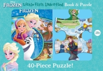 Disney Frozen: Little First Look and Find Book & Puzzle Cover Image