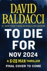 David Baldacci November 2024 (6:20 Man) Cover Image