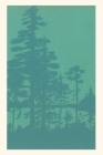 Vintage Journal Tree Silhouettes Graphic Cover Image