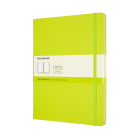 Moleskine Classic  Notebook, Extra Large, Plain, Lemon Green, Hard Cover (7.5 x 9.75) By Moleskine Cover Image