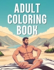 Adult Coloring Book: Erotic Men In Underwear For 18+ Relaxing Calming By Canvas Merchant Cover Image
