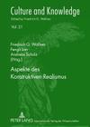 Aspekte Des Konstruktiven Realismus (Culture and Knowledge #21) Cover Image