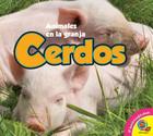 Cerdos, With Code (Animales en la Granja) By Linda Aspen-Baxter, Heather Kissock Cover Image