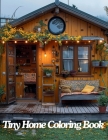 Tiny Homes Coloring Book Cover Image