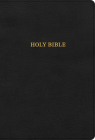 KJV Large Print Thinline Bible, Black LeatherTouch By Holman Bible Publishers Cover Image