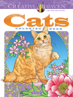 Creative Haven Cats Coloring Book (Adult Coloring) Cover Image