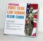 First Year Law School Flash Cards: 350 Cards with Questions & Answers (Barron's Test Prep) Cover Image