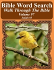Bible Word Search Walk Through The Bible Volume 97: Isaiah #5 Extra Large Print By T. W. Pope Cover Image