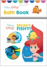 Disney Baby: Splishy Fishy! Bath Book Cover Image