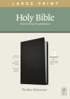 NLT Large Print Thinline Reference Bible, Filament Enabled Edition (Red Letter, Leatherlike, Black) Cover Image