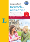 Langenscheidt Deutsch - Alles Drin! - Basiswissen Deutsch in Einem Band(langenscheidt All in One! - Basic Knowledge German in One Volume): Wortschatz By Langenscheidt Editorial Team (Editor) Cover Image