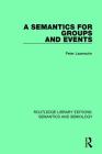 A Semantics for Groups and Events (Routledge Library Editions: Semantics and Semiology) By Peter Lasersohn Cover Image