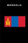 Mongolia: Country Flag A5 Notebook to write in with 120 pages Cover Image