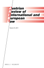 Austrian Review of International and European Law, Volume 16 (2011) By Wittich (Editor), Loibl (Editor) Cover Image