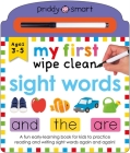 My First Wipe Clean Sight Words (Priddy Learning) Cover Image