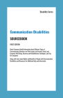 Communication Disabilities By Angela L. Williams Cover Image