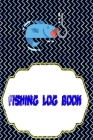 Fishing Log Book Fishing: Reviews Fishing Log Book 110 Pages Cover Glossy Size 6 X 9 Inch - Box - Kids # Records Very Fast Print. Cover Image