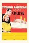 Vintage Journal Swedish Cruise Travel Poster By Found Image Press (Producer) Cover Image