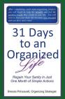 31 Days to an Organized Life By Brenda Prinzavalli Cover Image