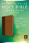 Premium Value Large Print Slimline Bible-NLT Cover Image