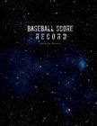 Baseball Score Record Scoring Sheets: This baseball scorecard has many spaces on which to record the hits, runs, and various plays of both the home an By Amberly Love Cover Image
