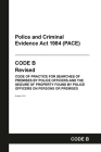 PACE Code B: Police and Criminal Evidence Act 1984 Codes of Practice Cover Image