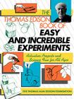 The Thomas Edison Book of Easy and Incredible Experiments (Wiley Science Editions #28) Cover Image